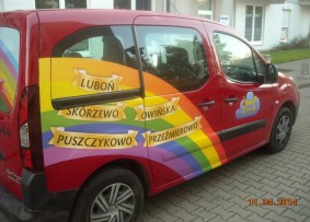 Oklejanie - Reklama zewnętrzna